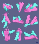 Feet fighting