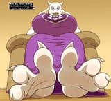 Toriels feet