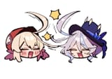 __furina_and_klee_genshin_impact_drawn_by_nploser__101be2b2fd3b9ee36cd196842ba5f1f4