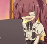 yurine chuuni laugh computer