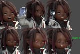 Facial expression test