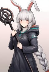 node rabbit whife