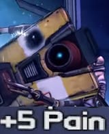 +5 pain