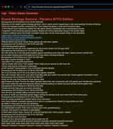 a grand strategy general thread on 4chans vg board with a long op post with relevant information, most of the posters talk in lowercase and are very edgy and a bit racist, a few of the posters are talking about random offtopic 4chan neet stuff, almos