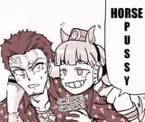 gold ship horse pussy