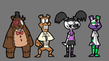 Mallgoth animatronics