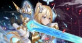 Holy saber pose