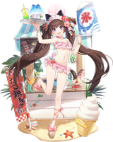 Shizuko_(Swimsuit)_diorama_00