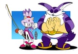 Big and Blaze fishing
