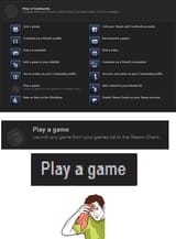 v tries to get a steam badge