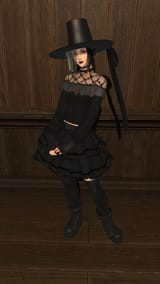 fake goth polly
