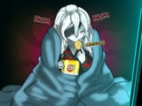 Embla_alone_on_a_friday_night