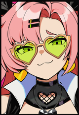 1girl, solo, smug, Nicole demara, zenless zone zero, official art, face focus, h s-1800456498