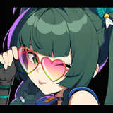 1girl, solo, qingyi (zenless zone zero), zenless zone zero, official art, face f s-329528995