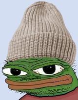 unshaven apulius in comfy shapker (to hide baldness)