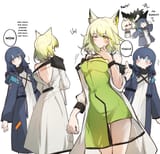 __doctor_kal_tsit_mon3tr_and_female_doctor_arknights_drawn_by_arya_melati__d13da749b51a6ff963689dcb7a752b87