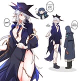 __doctor_gladiia_and_female_doctor_arknights_drawn_by_arya_melati__b13e7ce73f32aae32e7ede484ed1c664