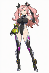 1girl, solo, nicole demara, zenless zone zero, official art, full body, {no text s-4208568511
