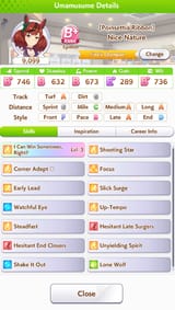 skill list