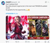 Tekken Lidia Artist