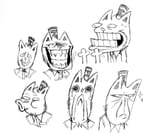 pizzapant faces