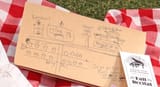 Hero&#039;s map for Sunny to buy milk for Mari&#039;s cookies