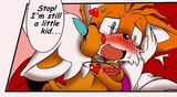 tails rouge kiss