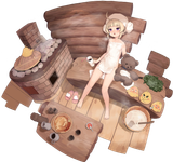Bunny in the Banya