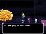 that guy is the fries