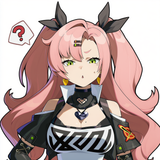 1girl, solo, Nicole demara, zenless zone zero, official art, _, confused s-1677010259
