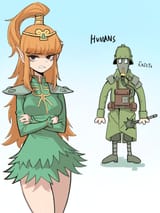 eldar human love