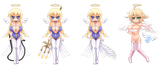 4 angel soldiers