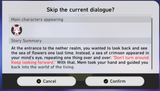summary red text
