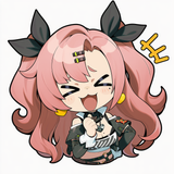 1girl, solo, Nicole demara, zenless zone zero, official art, pointing at viewer, s-2623004326