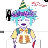 Cake in White Space