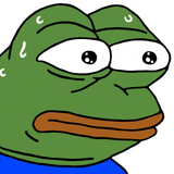scared frog