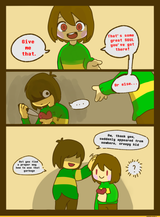 Chara given Anon&#039;s Soul