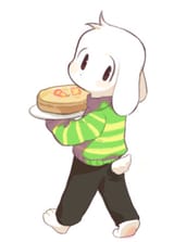 Asriel, pie bearer