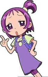 Onpu pointing transparent
