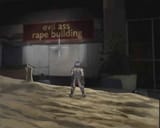 cahara evil ass rape building
