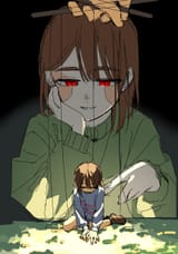 Chara watches frisk be puppetted