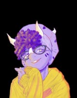 snoot game trish is cute with glasses