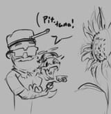 wani fankid trent spots a pretty flower