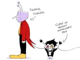 tenna and spamton pain