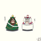__oguri_cap_tamamo_cross_santa_claus_and_symboli_rudolf_umamusume_drawn_by_muu_formride__bbd24552bda3653c32dbb941615b9715