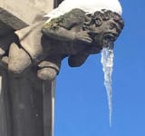 ice puke statue
