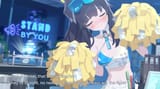 cute cheerleader
