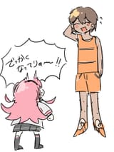 Tall Kel &amp; Small Aubrey @Kurozi_000