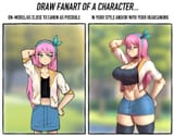 There are two types of Aubreys in Fanart - nonosamu