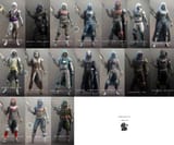 Destiny Hunter Armour Sets
